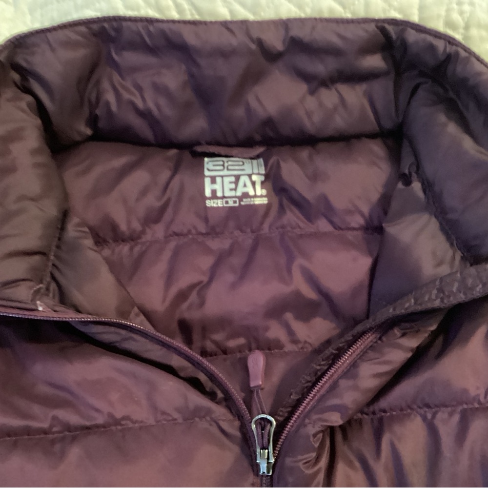 32 Degrees Women's Purple Puffer Vest